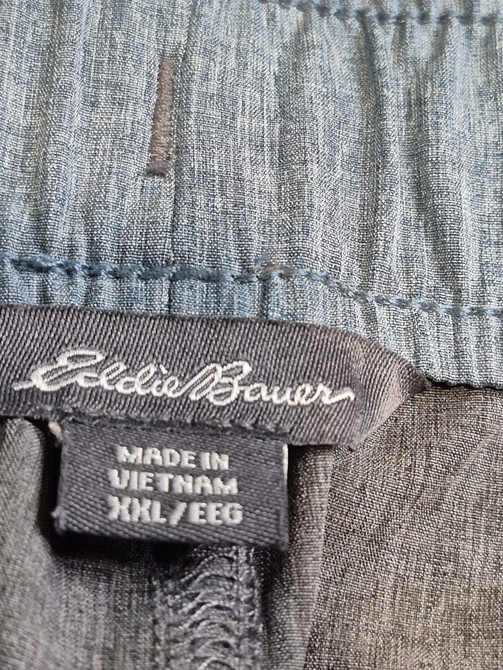Eddie Bauer Light Gray Athletic Drawstring Shorts 4564/7